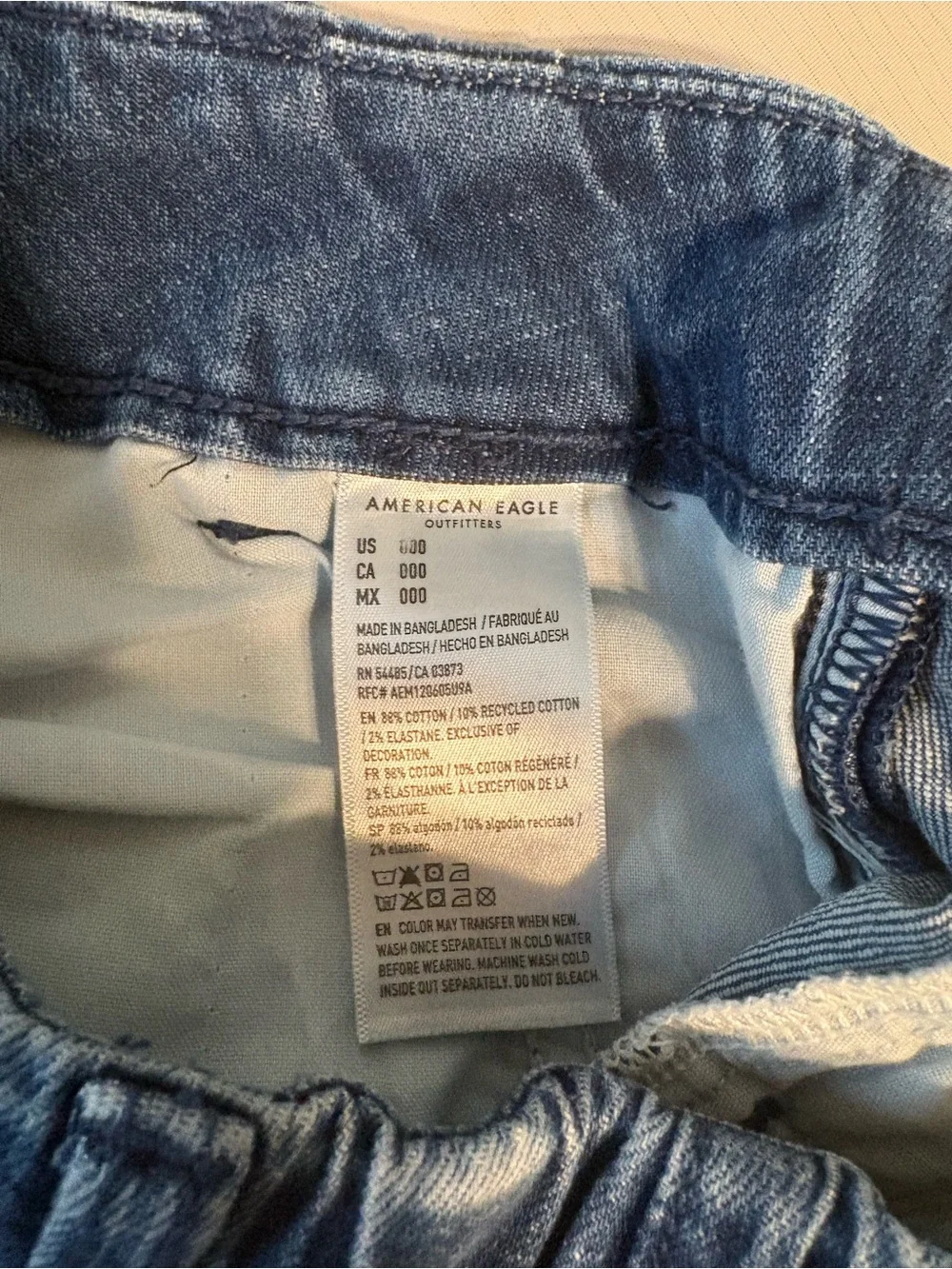 American Eagle Long Denim Shorts